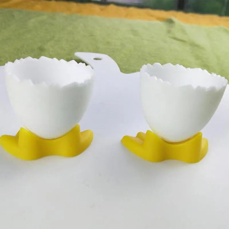 Egg Cup Stand Decorative Egg Holder Stand Chicken