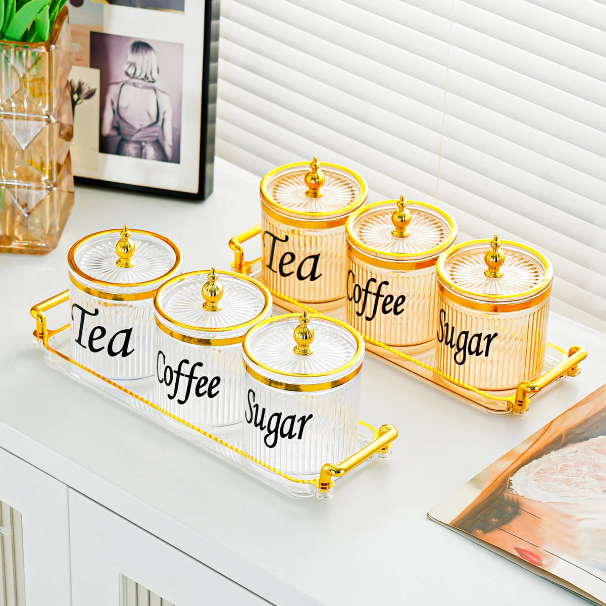 Condiment Canister Dried Fruit Snack Storage Box Sugar