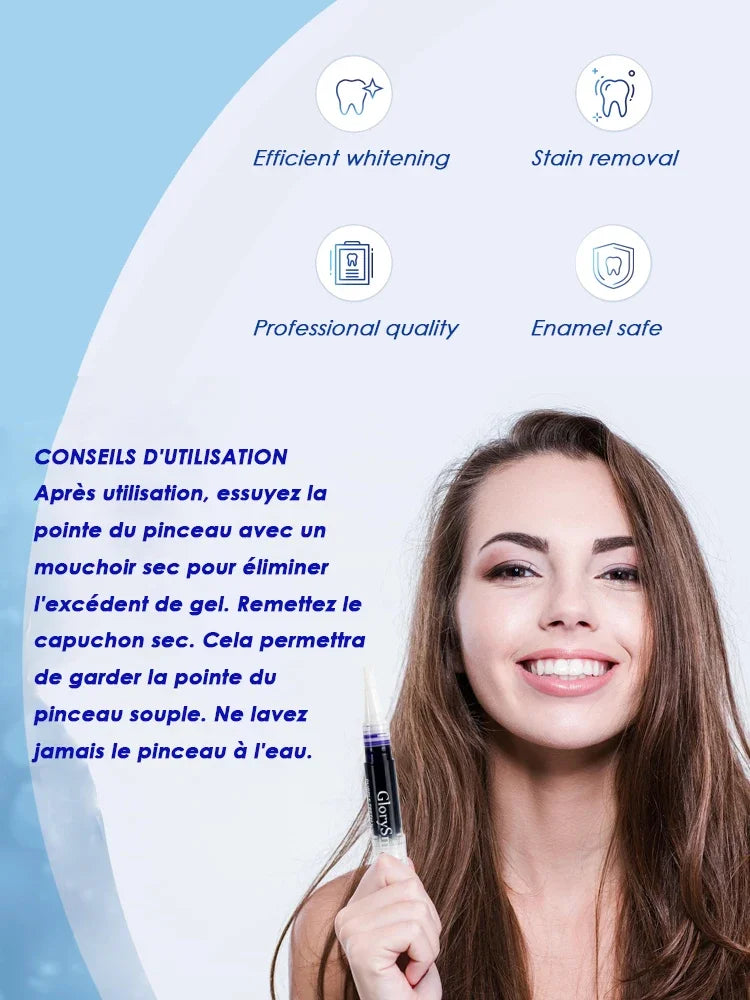 No Sensitivity All Brightness Purple Instant Teeth Whitening
