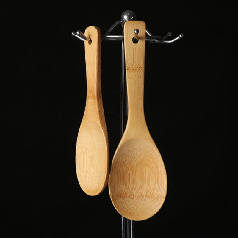 Mx Bamboo Wood Rice Spoon Rice Paddle Scoop