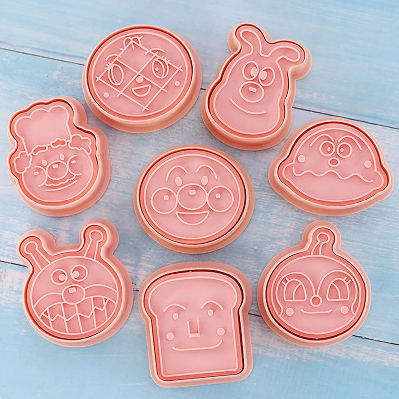 Anpanman Shape Cookie Cutters Fondant Cutter Plastic Cookie
