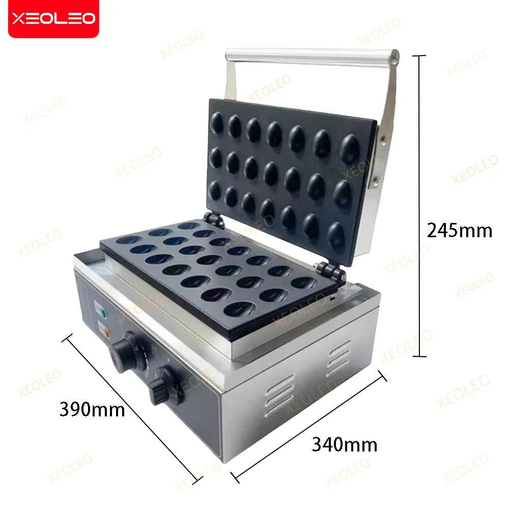 Xeoleo Electric Waffle Maker 1550w Nut Shaped Waffle