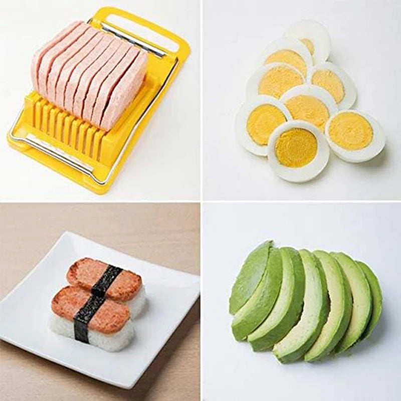 Slicer Multipurpose Luncheon Meat Slicer Stainless Steel Wire
