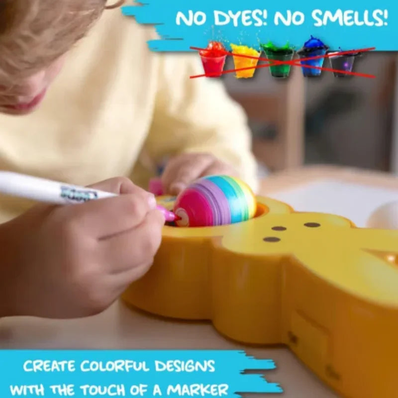 Easter Bunny Egg Decorating Set-Kid-Friendly Diy Creative Colored
