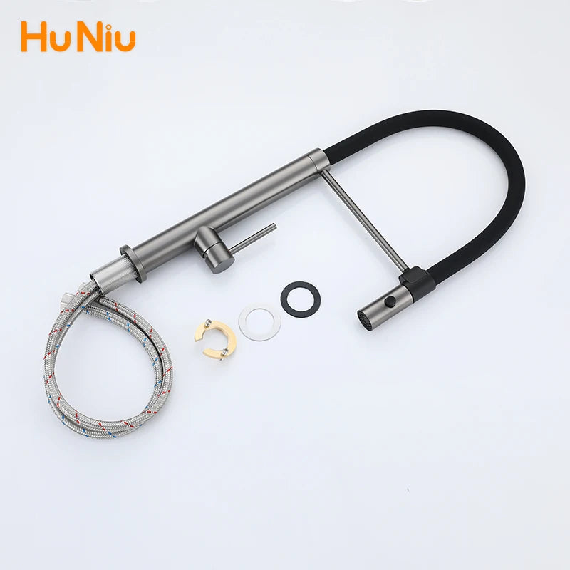 Faucet Sink Faucets Rubber Pull Down Stream Sprayer
