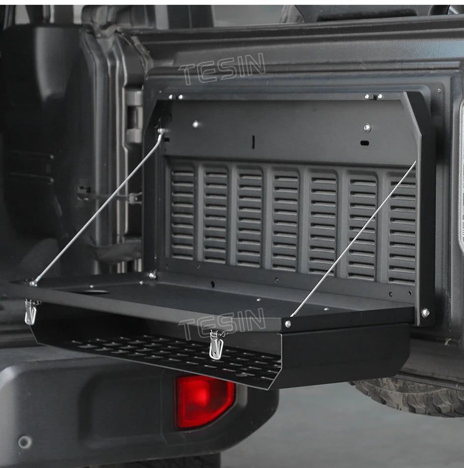 Tesin Car Rear Door Foldable Shelf Tailgate Table