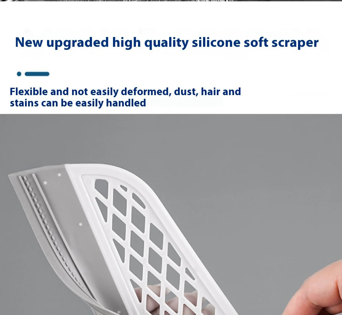 Silicone Scraper Broom Magic Wiper High Place Glass