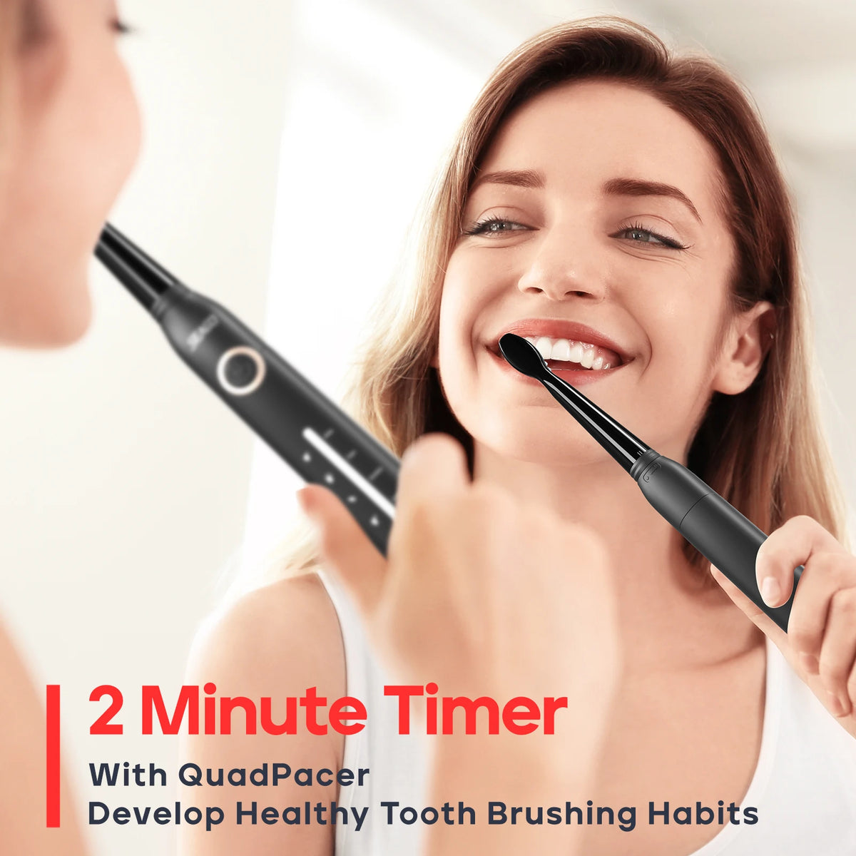 Seago Fast Rechargeable Sonic Toothbrush Electric Smart Automatic