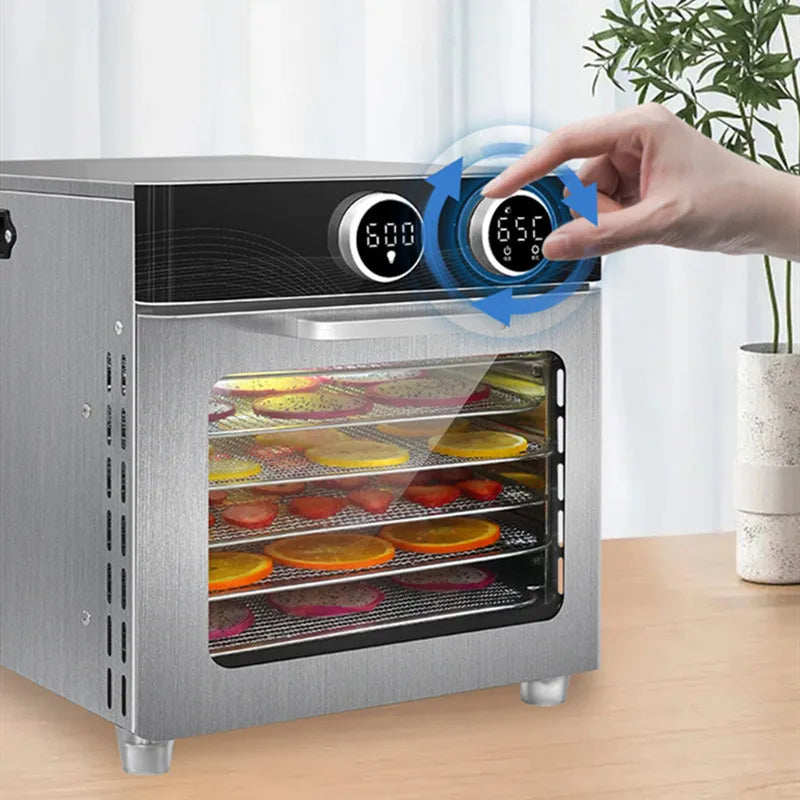 Smart Knob Food Dehydrator Multi-Function Pet Snacks &