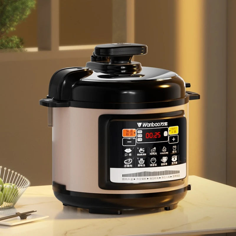 Electric Pressure Cooker Stainless Steel Smart Rice Cooker