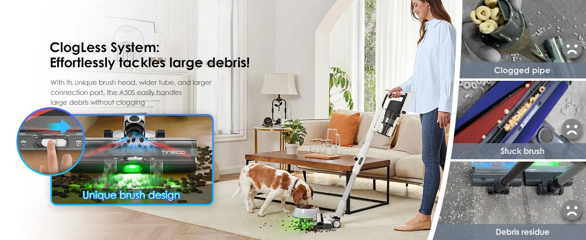 Tineco Pure One A50s Cordless Stick Vacuum Cleaner