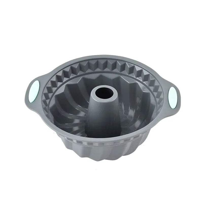 Silicone Fluted Cake Pans Non-Stick Oven Baking Pans
