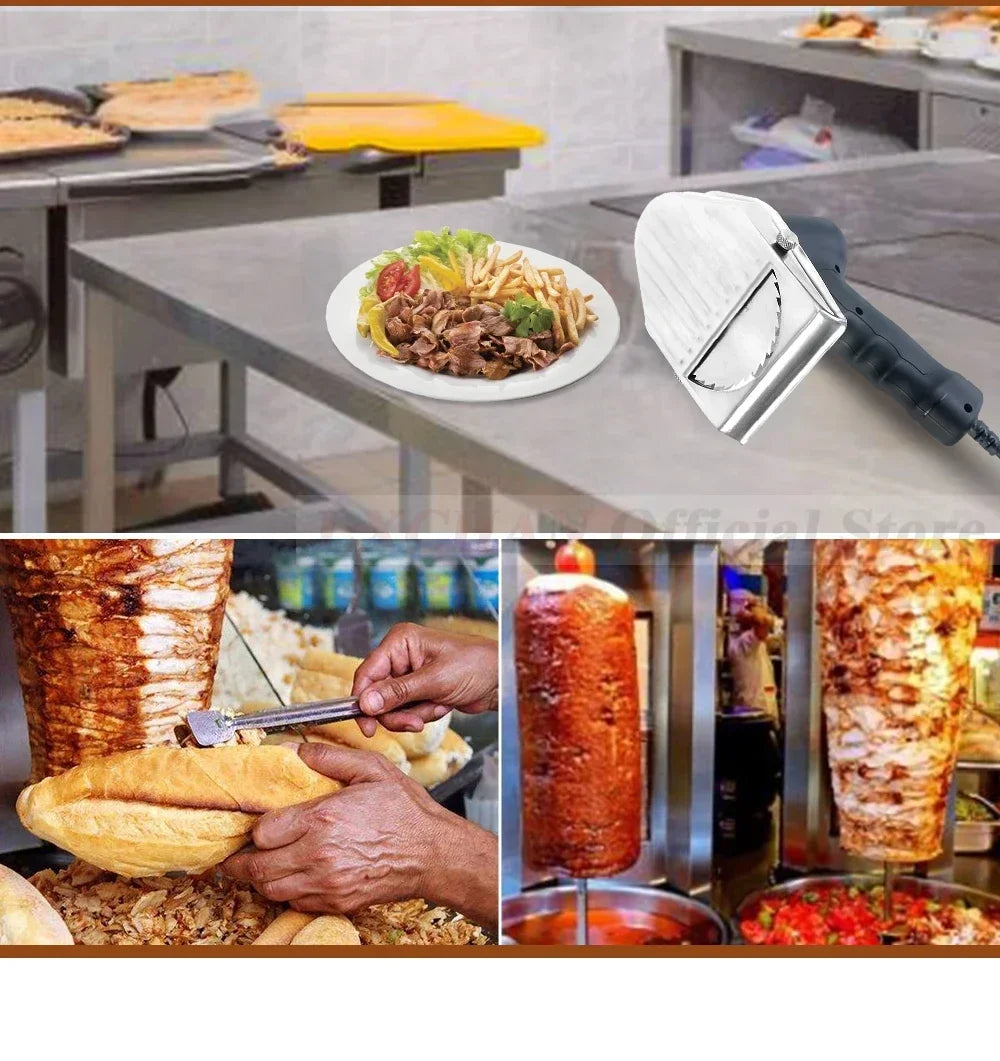 Lx 05 Electric Kebab Slicer Shawarma Machine Knife