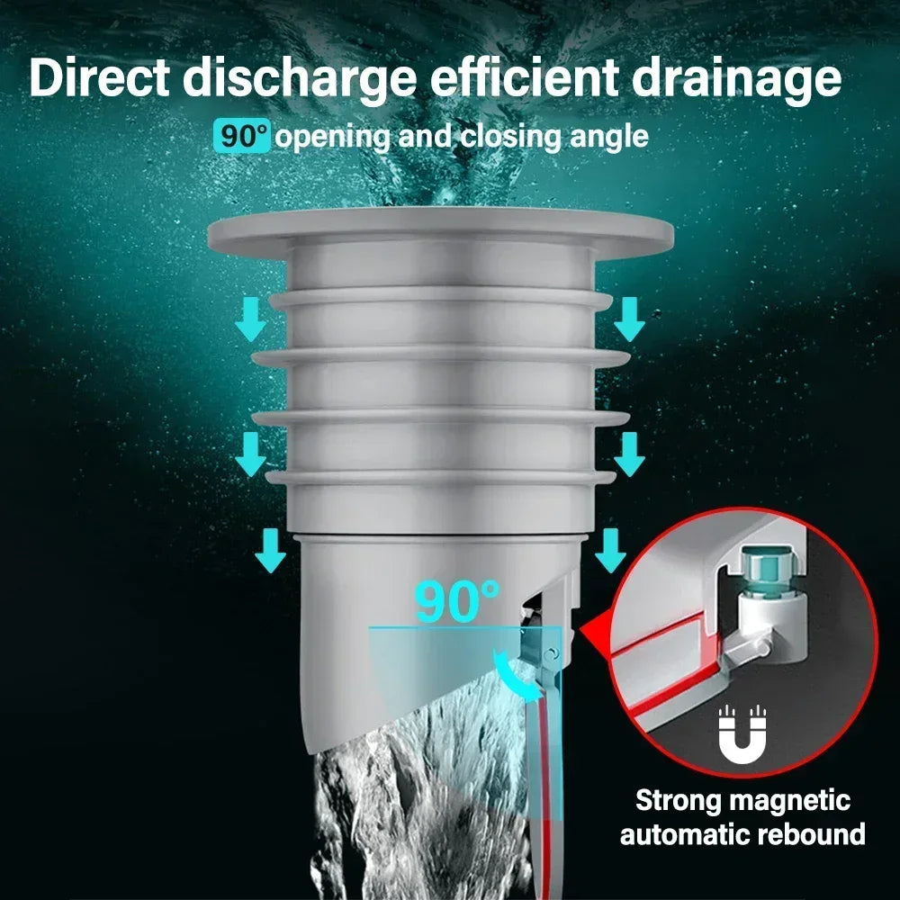 Dish Bathroom Drainer Drain Trap Sink Drains Filter