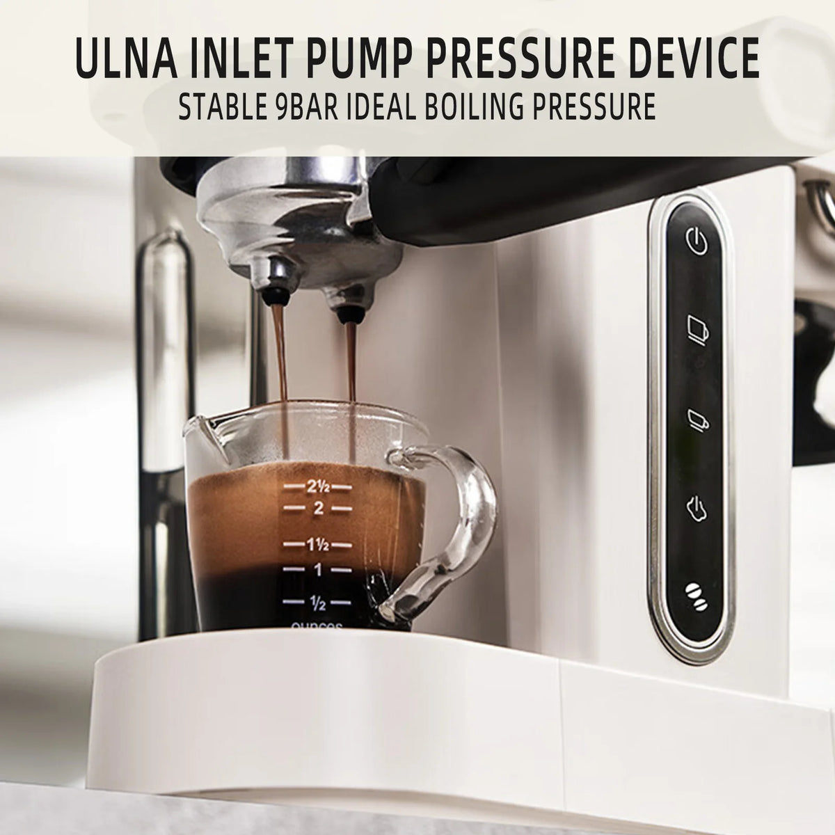 Mcilpoog Ac510 19bar Semi Automatic Coffee Espresso Machine