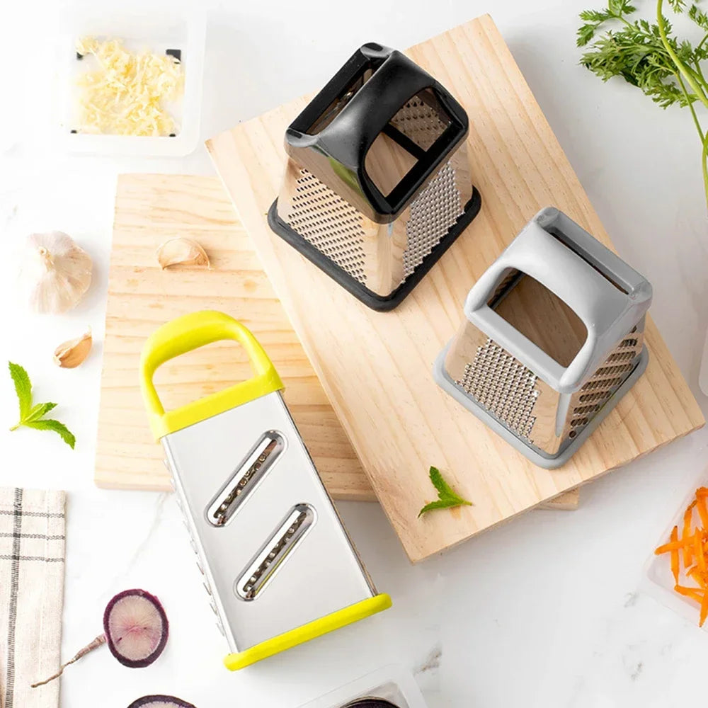 Multipurpose Grater Vegetable Slicer Four-Side Box Grater