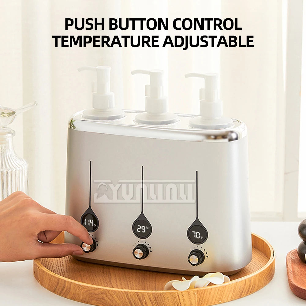 Oil Bottle Warmer Heater Led Screen Spa Equipment