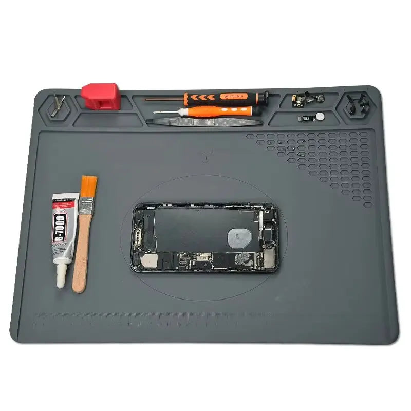 Te-616 290x400mm Heat Resistant Silicone Mat Electronic Repair