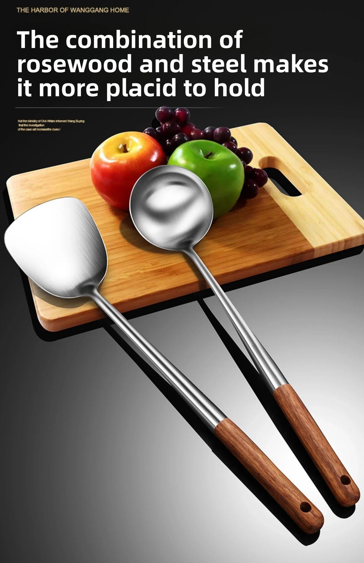 Utensils Wok Spatula Iron Ladle Spatula Stainless Steel