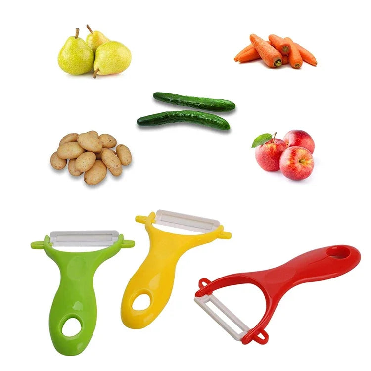Ceramic Peeler Color Vegetable Fruit Peeler Potato Carrot