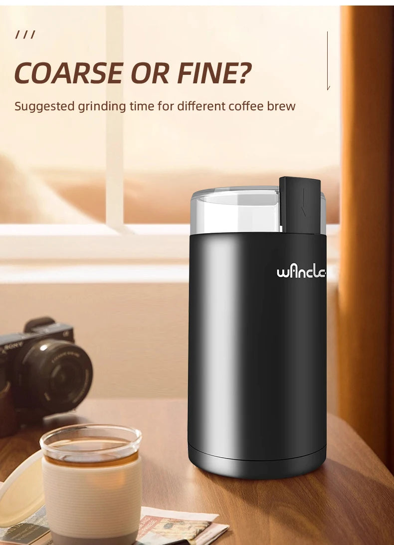200w High-Power Coffee Grinder Coffee Bean Grinder Machine