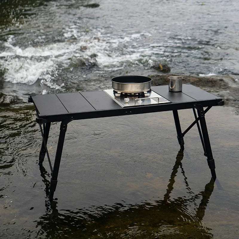 Igt Table Stove Camping Folding Removable Adjustable Height