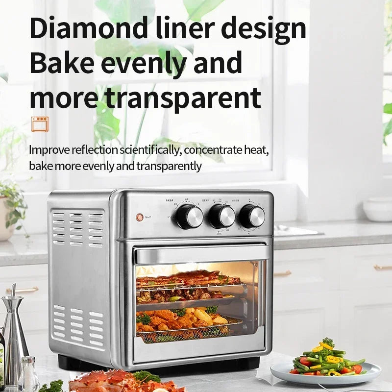 Smart Air Fryer Oven 26l 13l Large Capacity