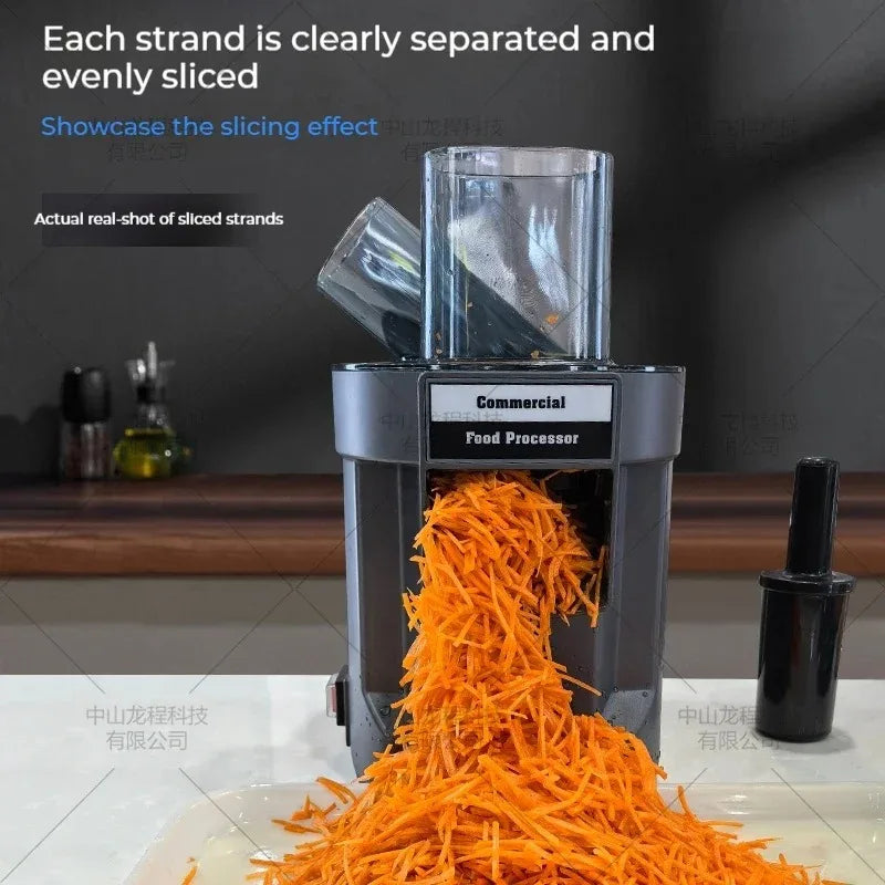 220v Vegetable Chopper Electric Cutting Machine Carrot Potato