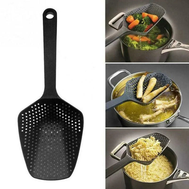 Creative Cooking Shovels Food Strainer Scoop Drain Large