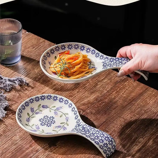 Underglaze Color Ceramic Tableware Dish Tableware Creative