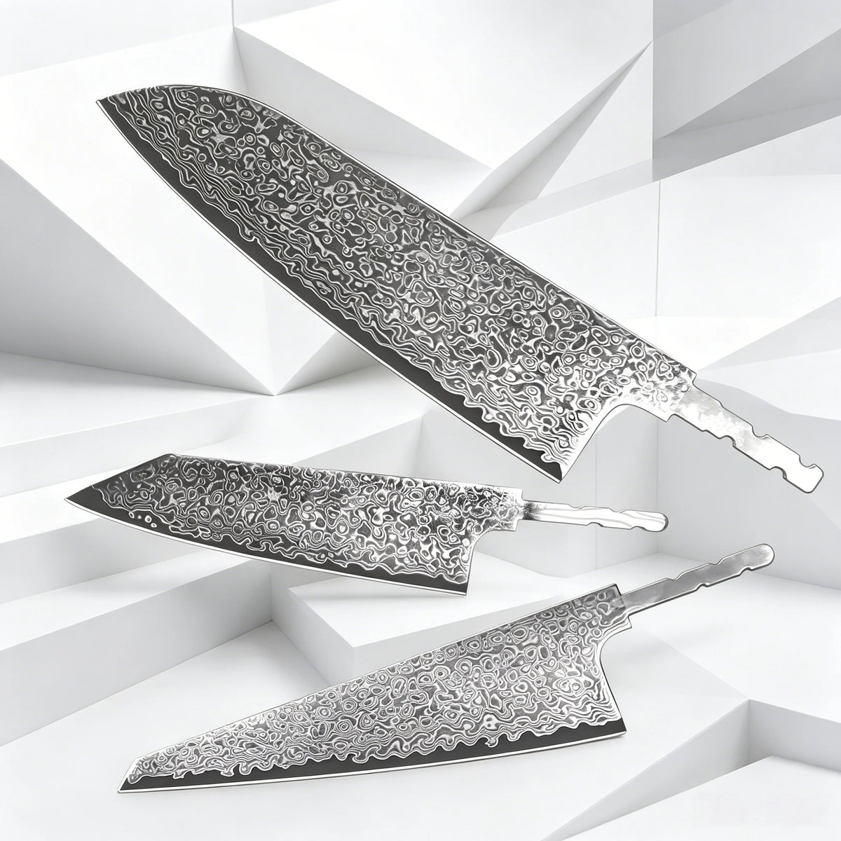 Diy Hand Forged 67 Layers Damascus Steel Knife