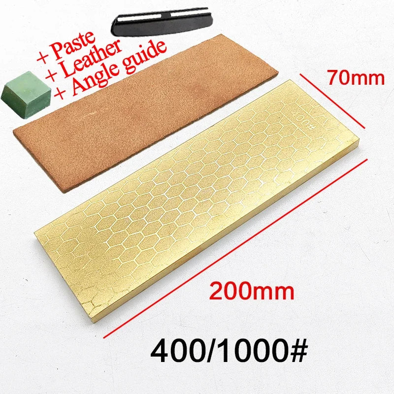 Video 1pcs 400 1000 Double Side Grit Diamond
