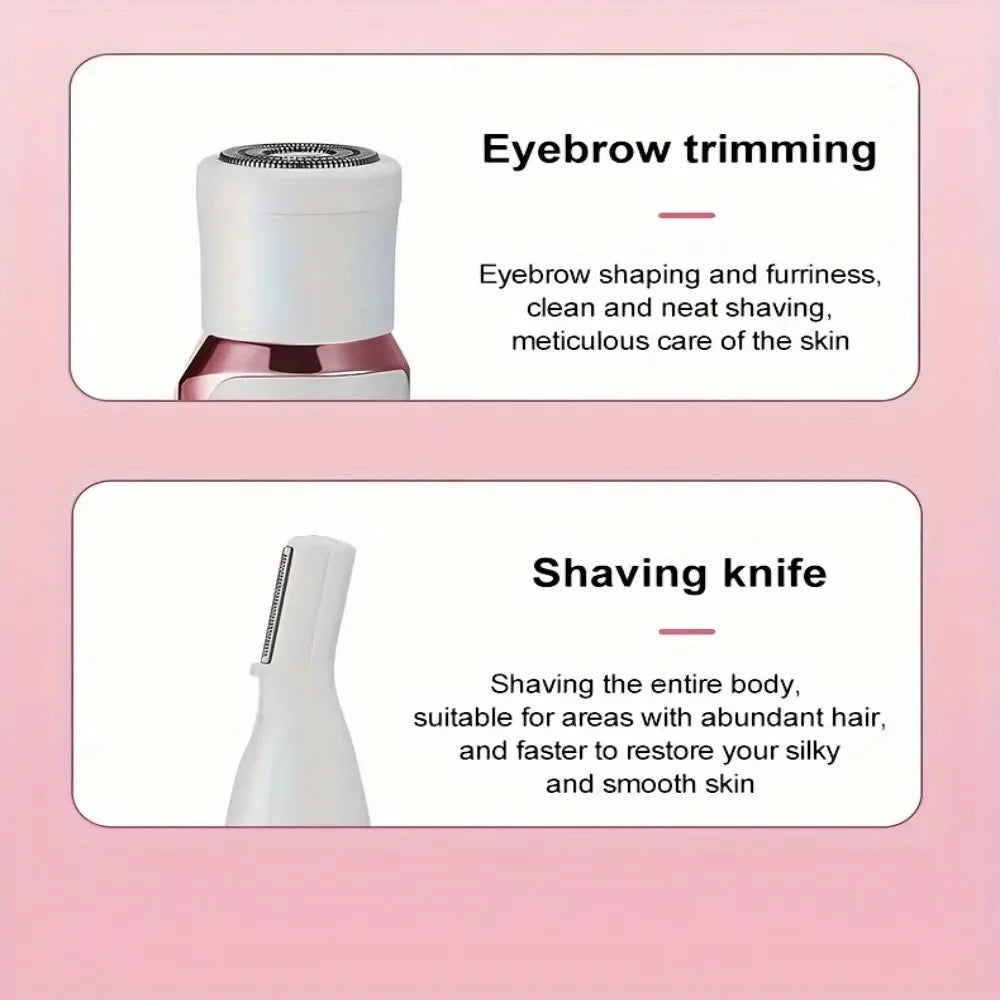 Women Electric Hair Removal Device Electric Epilator Wet