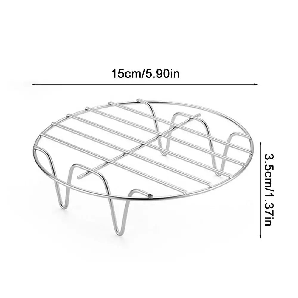 Round Cooling Rack 6/7/8 Inch Stainless Steel Cooking