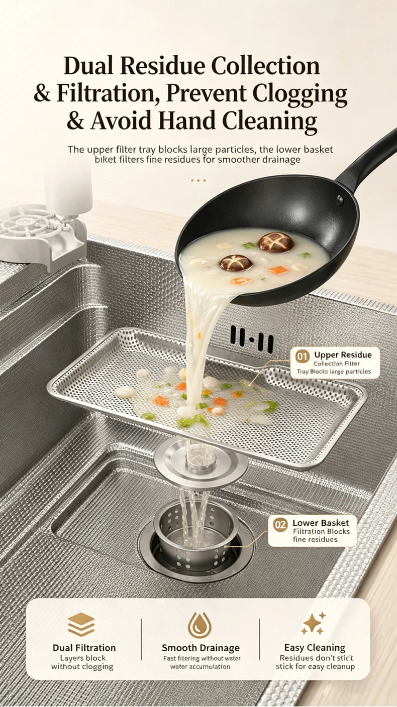 316l Stainless Steel Sink Undermount Sinks Antiscratch Rice