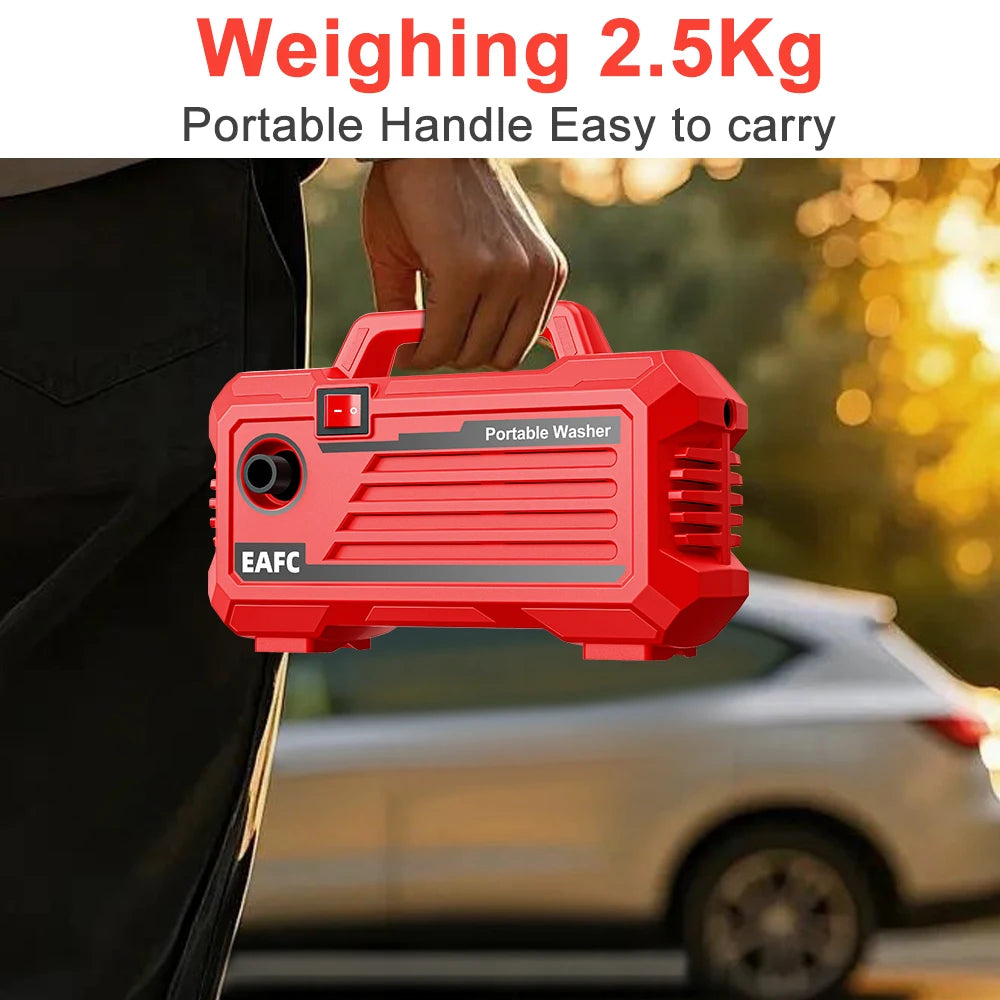 Eafc Newest 2000w Electric High Pressure Washer Powerful