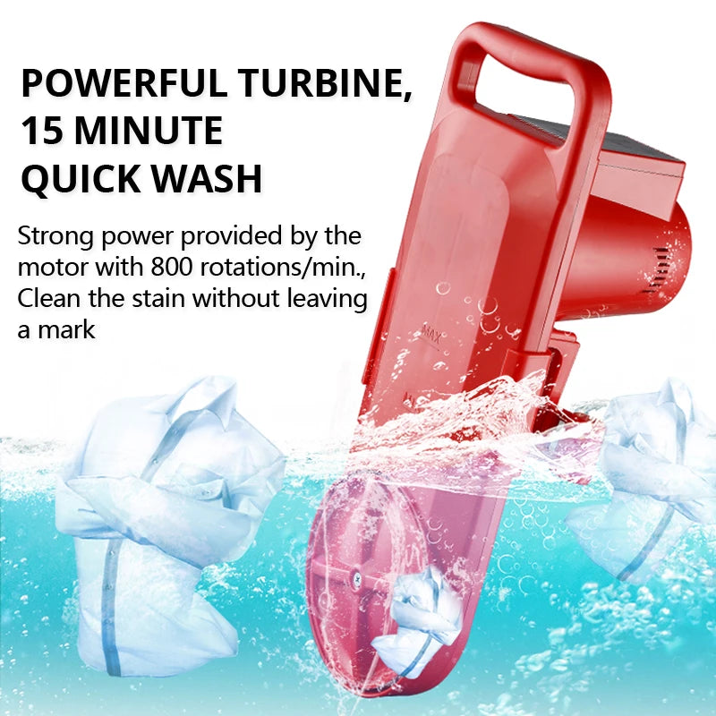Newest Washing Machine All Round Rotation Digital Timing