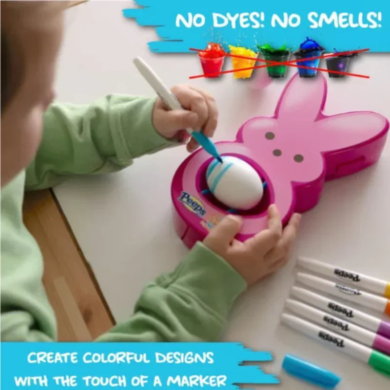 Easter Bunny Egg Decorating Set-Kid-Friendly Diy Creative Colored