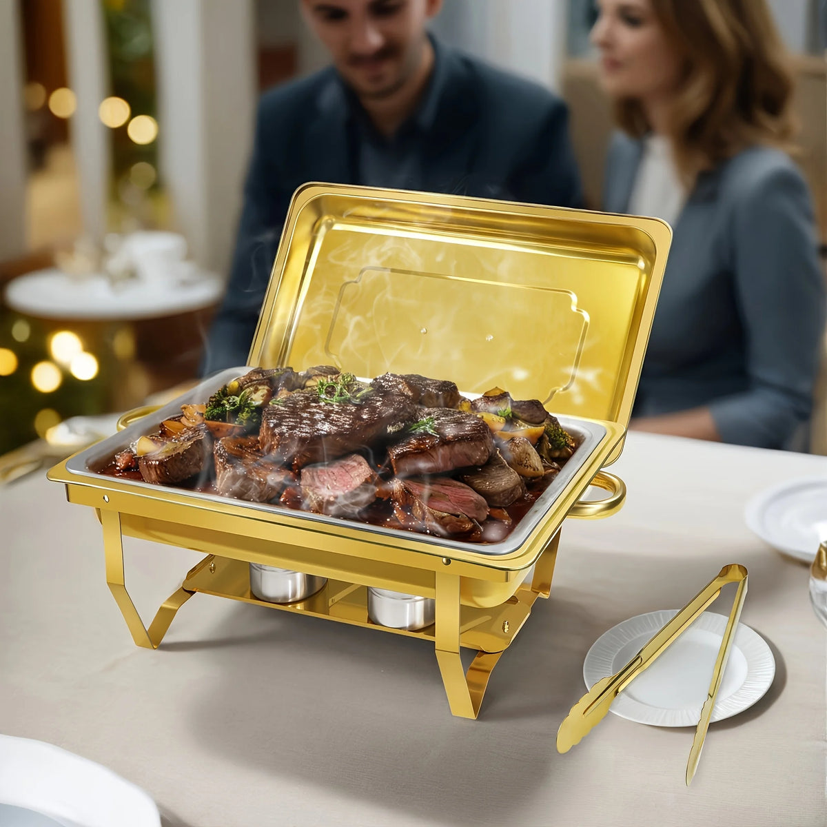 Buffet Baking Tray Quart Golden Baking Tray Buffet