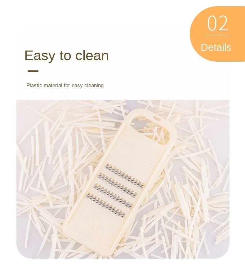 Potatoes Carrots Cucumbers Slicer Stainless Steel Shredder