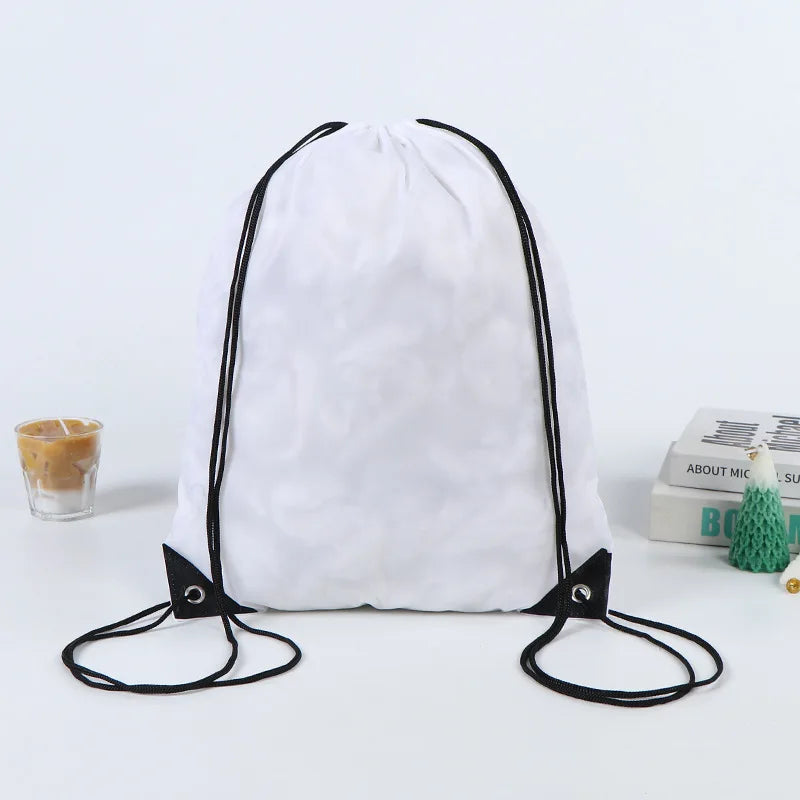10-100pcs Customized Drawstring Backpack - Lightweight Outdoor