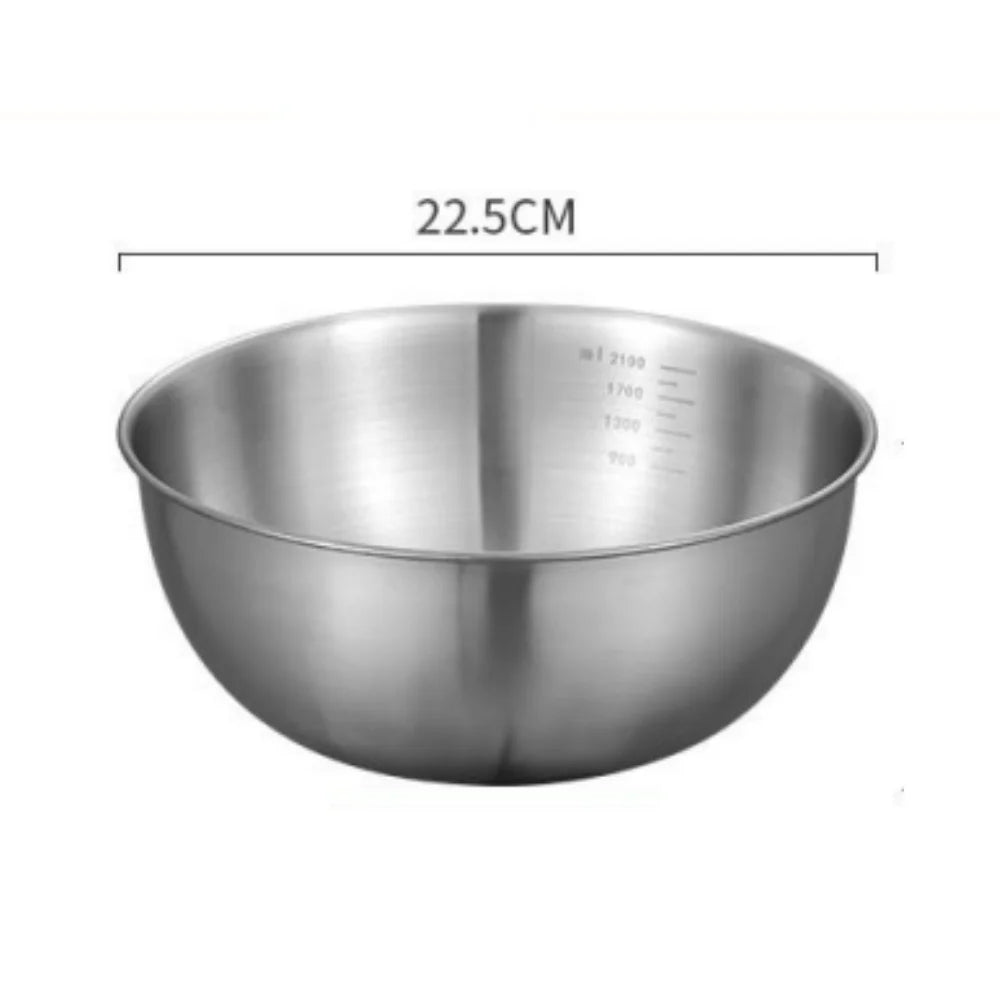 1-3 Stainless Steel Bowl Scale Cooking Baking Food