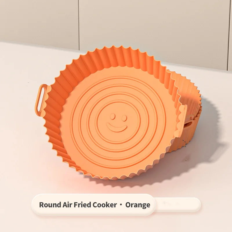 1pcs Air Fryer Silicone Basket Silicone Mold Airfryer