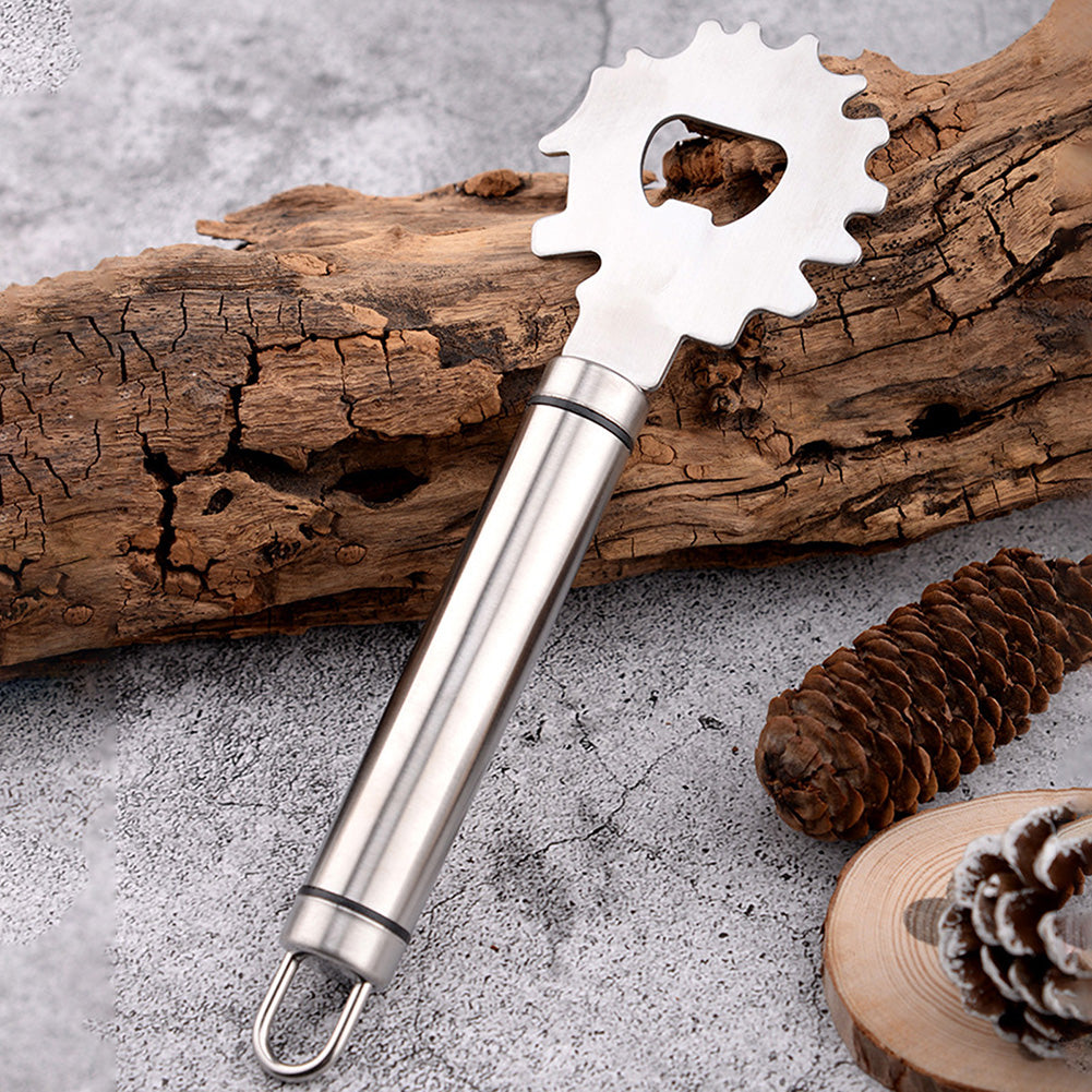 Grills Cleaning Scraper Stainless Steel Barbecue Crevice Cleaning