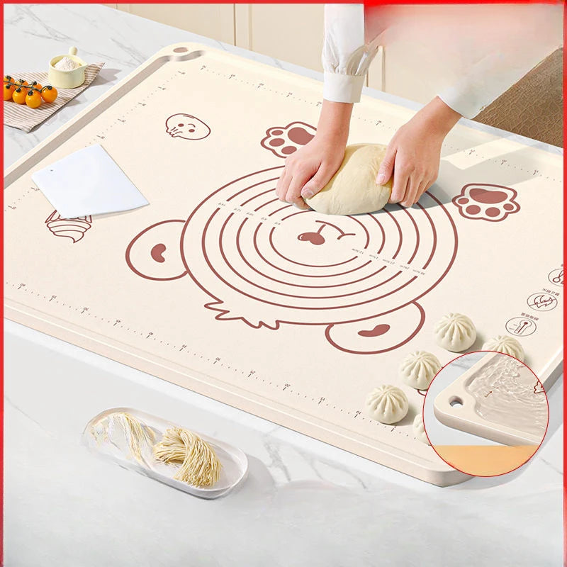 Antibacterial Silicone Mat Thickened Kneading Mat Food Grade