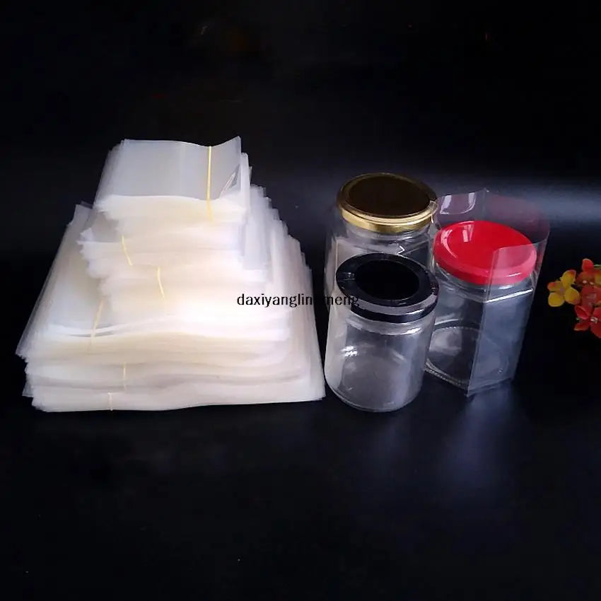 400pcs Bottle Mouth Heat Shrinkable Film Bottle Cap