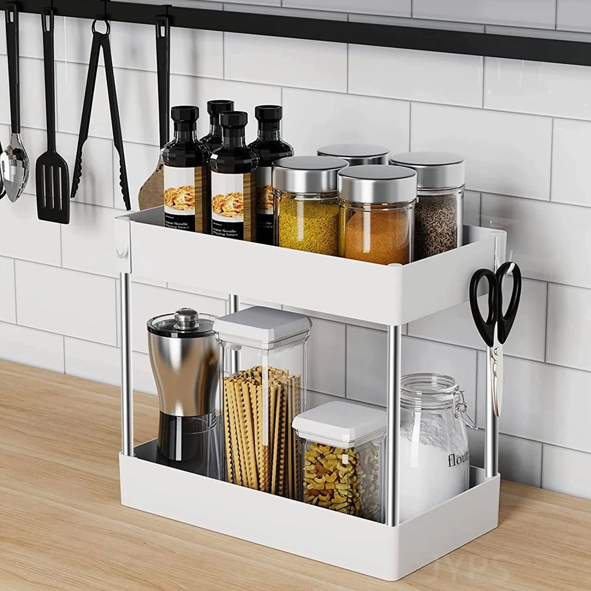 Tier Under Sink Organizer Organizer Cabinet Storage Rack
