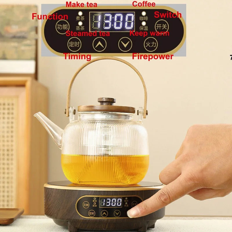 1300w Electric Ceramic Stove Smart Tea Stove Boiling