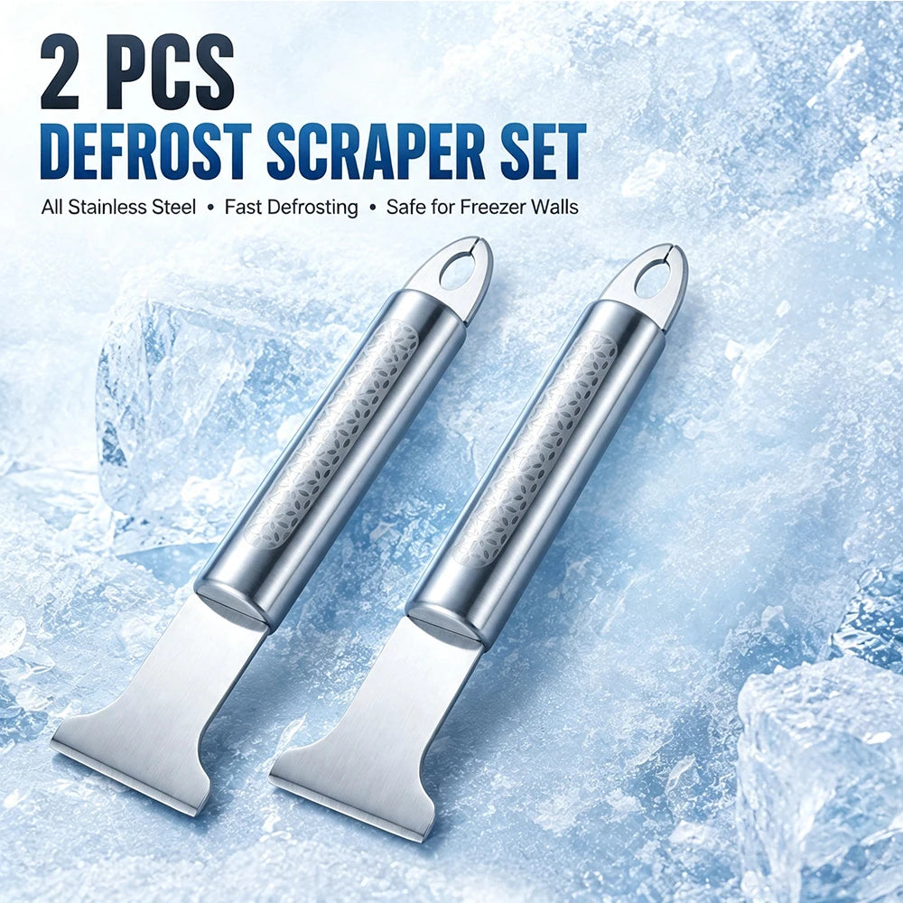 Stainless Steel Freezer Deicers Refrigerator Deicers Ice Scraper