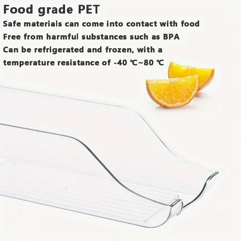 Refrigerator Organizer Bins Soda Cans Dispenser Bins Can